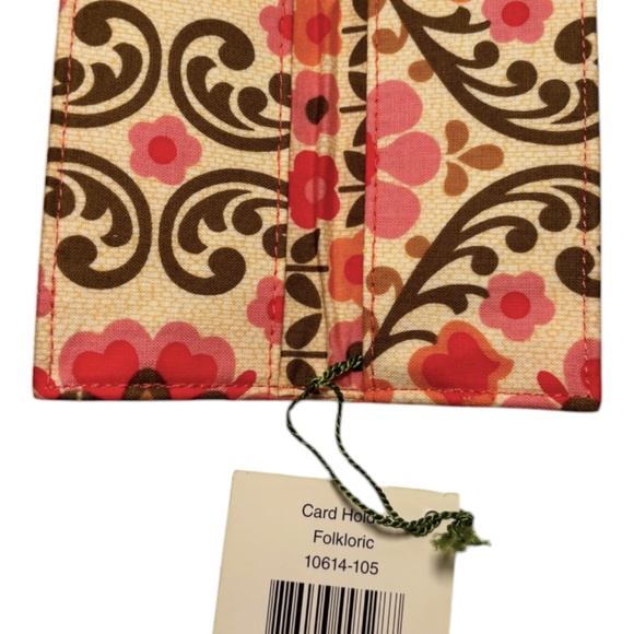 NEW Vera Bradley Folkloric Wristlet Wallet Sunglass Case Floral Retired Gift Set - Picture 5 of 13